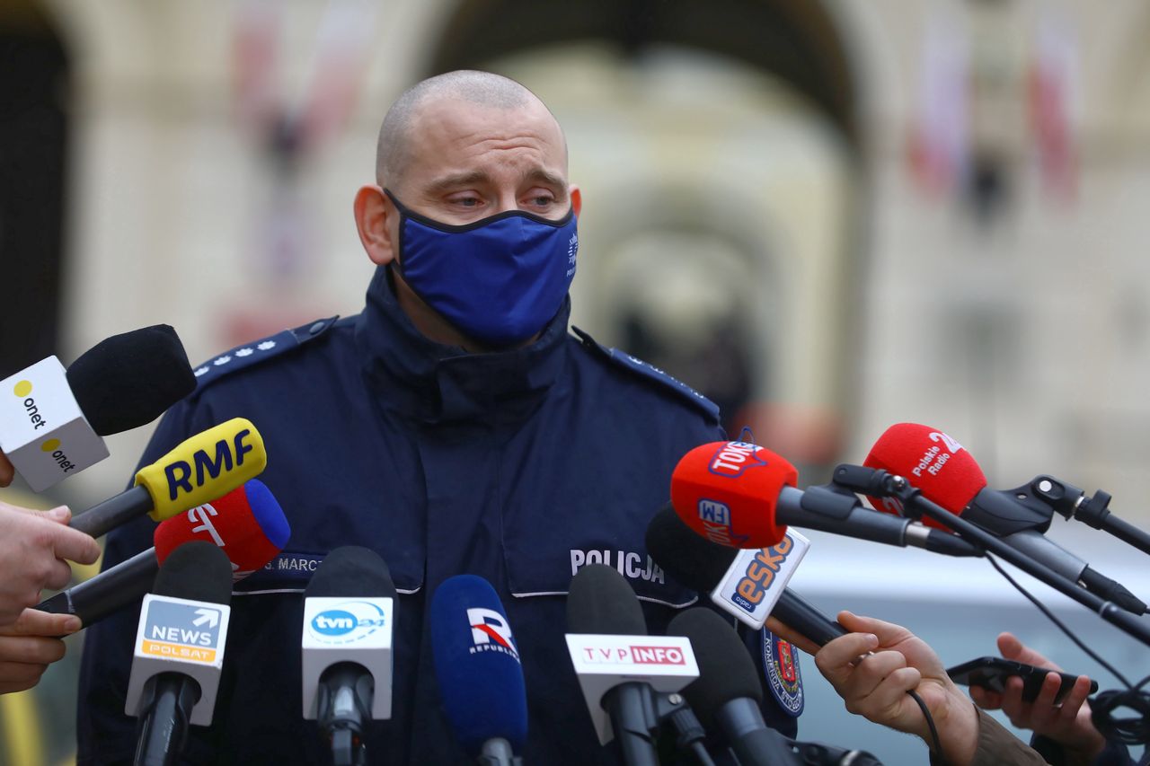 Marsz Niepodległości 2020. Policja odpowiada na zarzuty organizatorów manifestacji