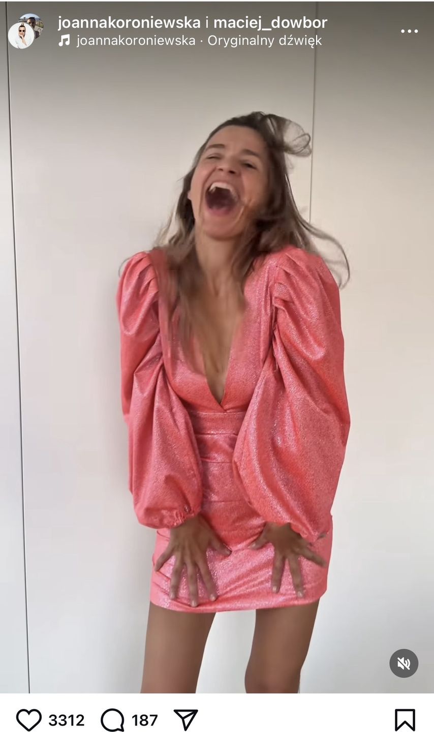 Joanna Koroniewska w mini