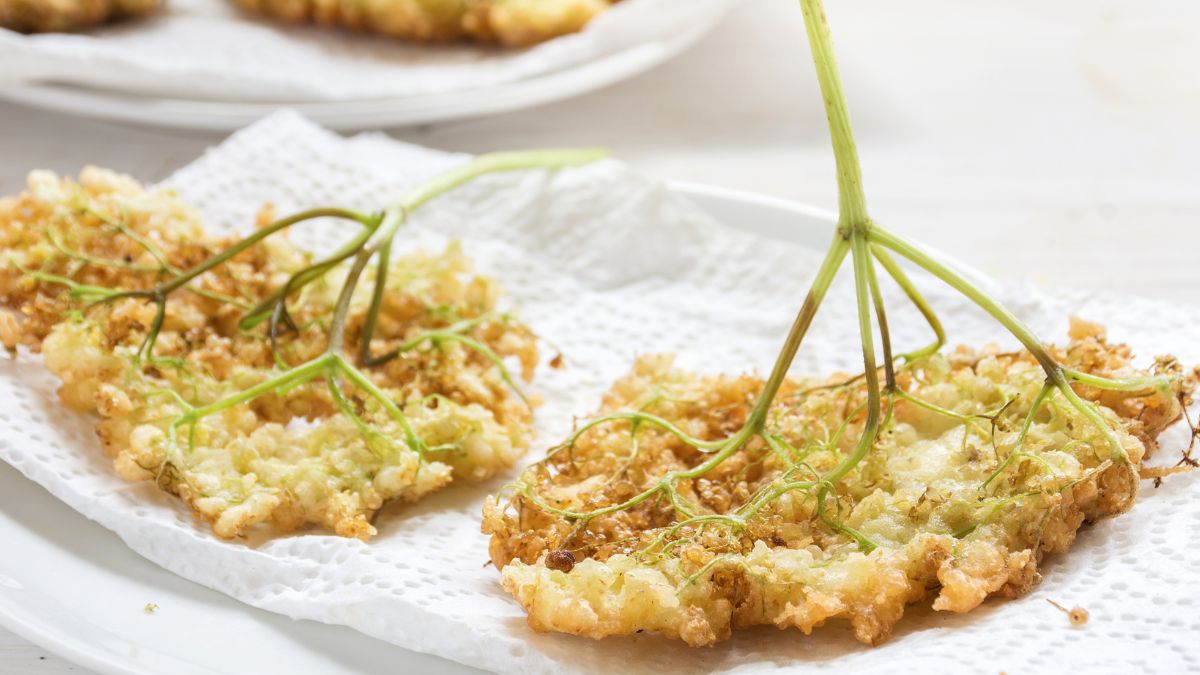 Smażony bez -  Pyszności