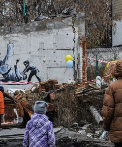 Banksy opublikował poruszające wideo z Ukrainy. "Nie mamy więcej łez"