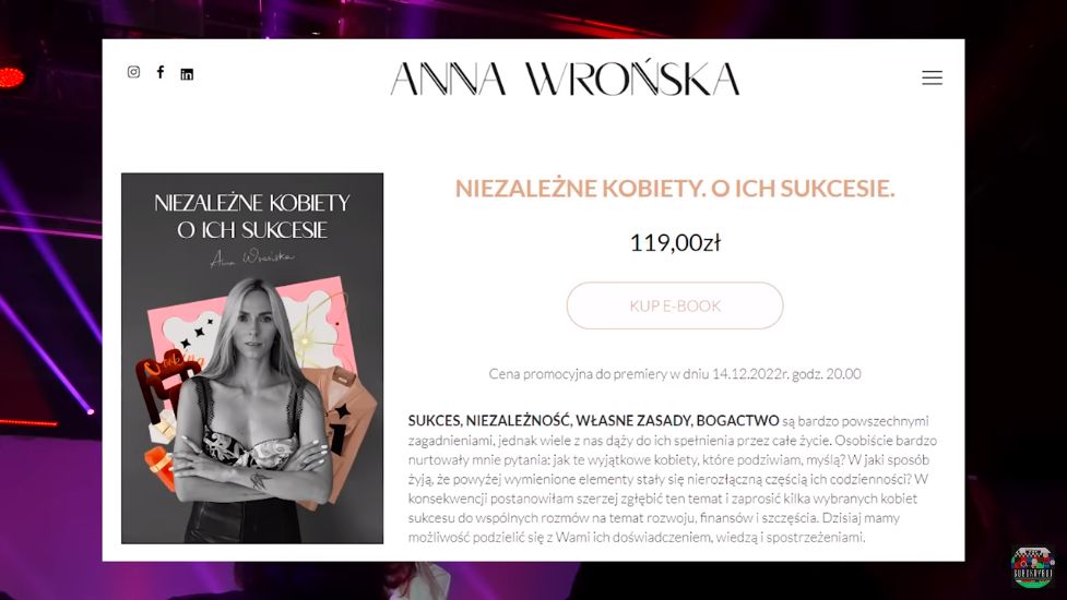 Wątek Anny Wrońskiej w "Dziennikarskim Zerze"