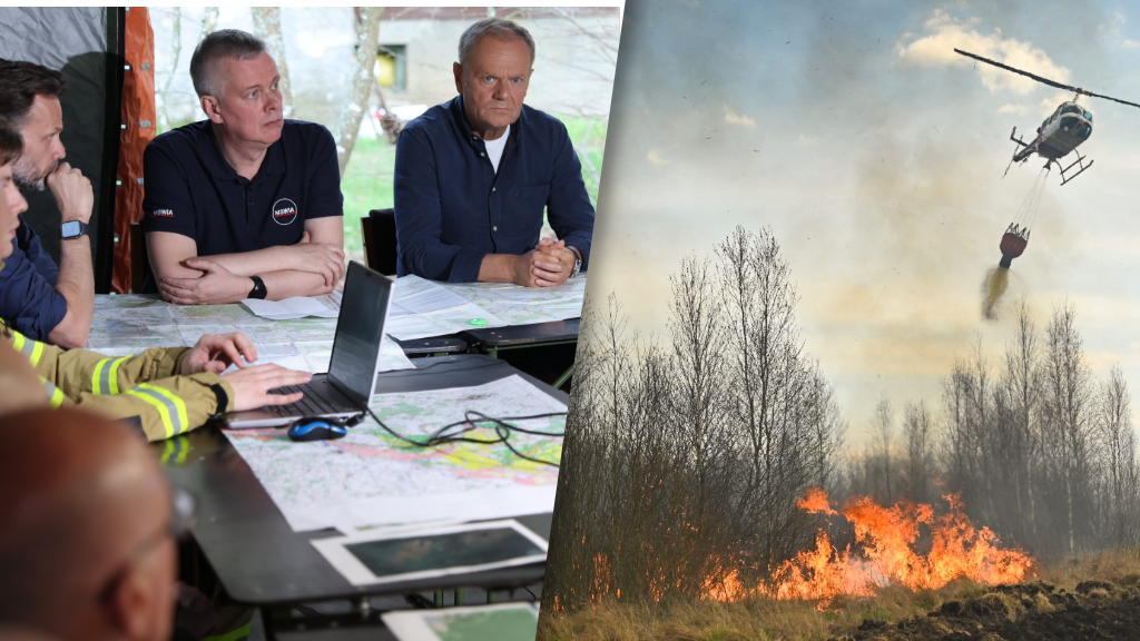 Tusk zapowiada zaostrzenia kar za celowe podpalenia