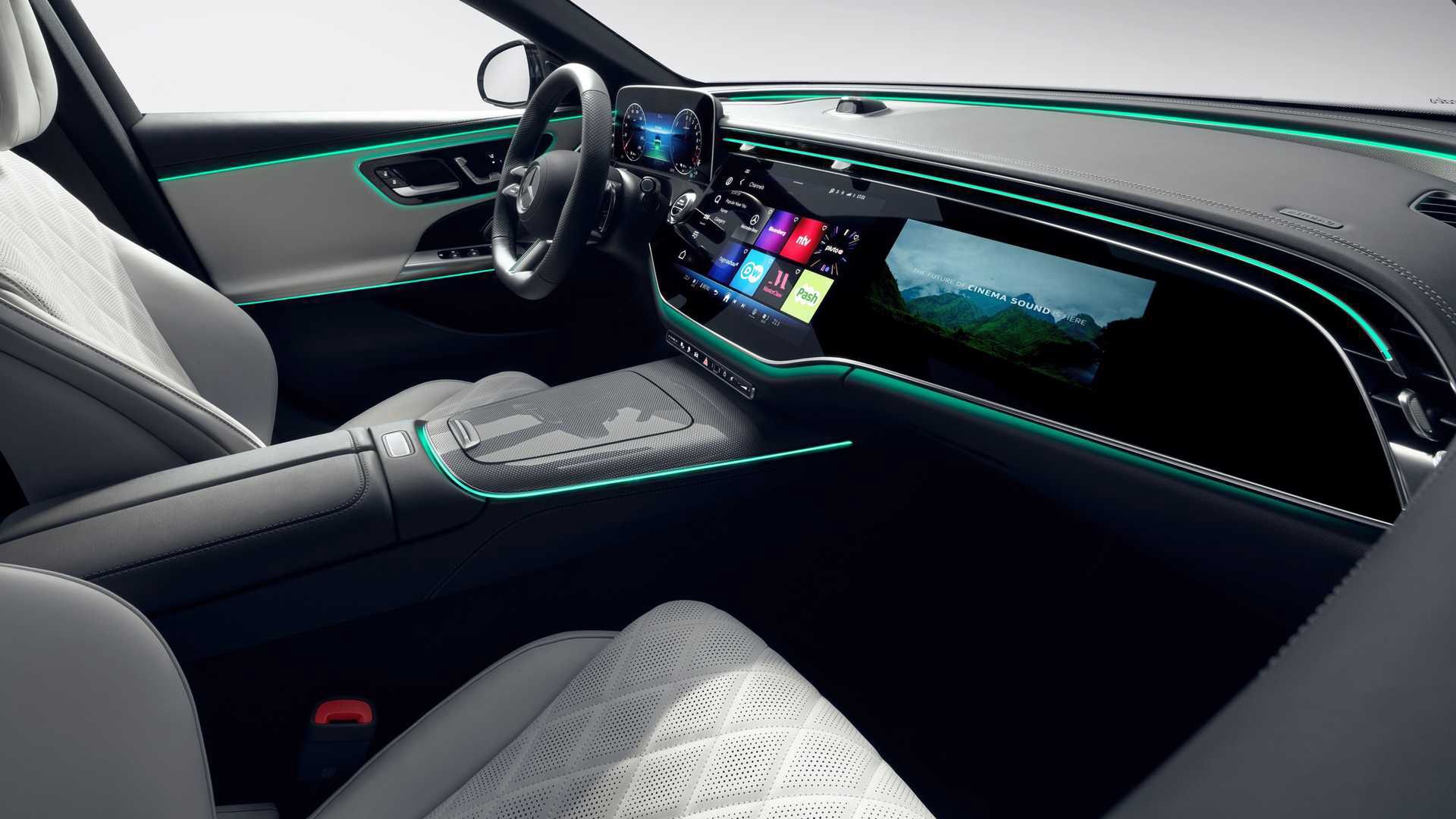Nowy Mercedes Klasy E - wnętrze