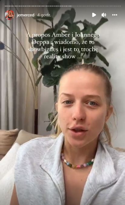 Jessica Mercedes nazywa proces dekady "reality show" i opowiada się za Johnnym Deppem. Musiała się tłumaczyć 