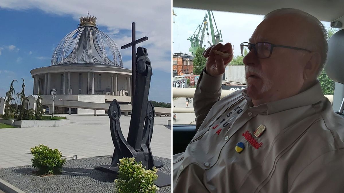 Lech Wałęsa odwiedził Toruń