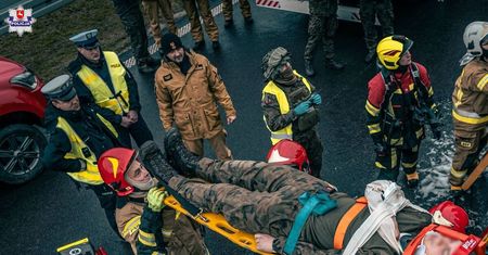 Lubelscy policjanci wspierali ćwiczenia DRAGON 24