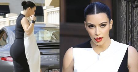 WIELKA, czarno-biała Kim Kardashian! (ZDJĘCIA)