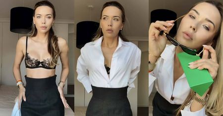 Sandra Kubicka dodała nowy post. Pokazała się ZMYSŁOWEJ biurowej stylizacji [ZDJĘCIA]