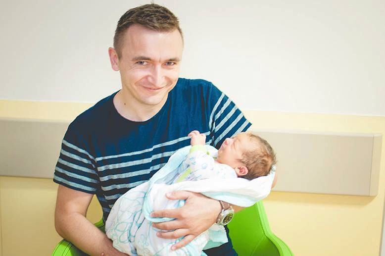 Pan Paweł kibcował żonie