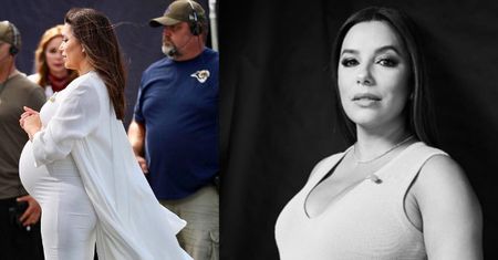Eva Longoria pokazała OGROMNY brzuch ciążowy! (FOTO)