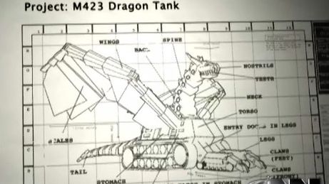 Projekt budowy gigantycznego, latającego czołgu w kształcie smoka zagrożony? 1
