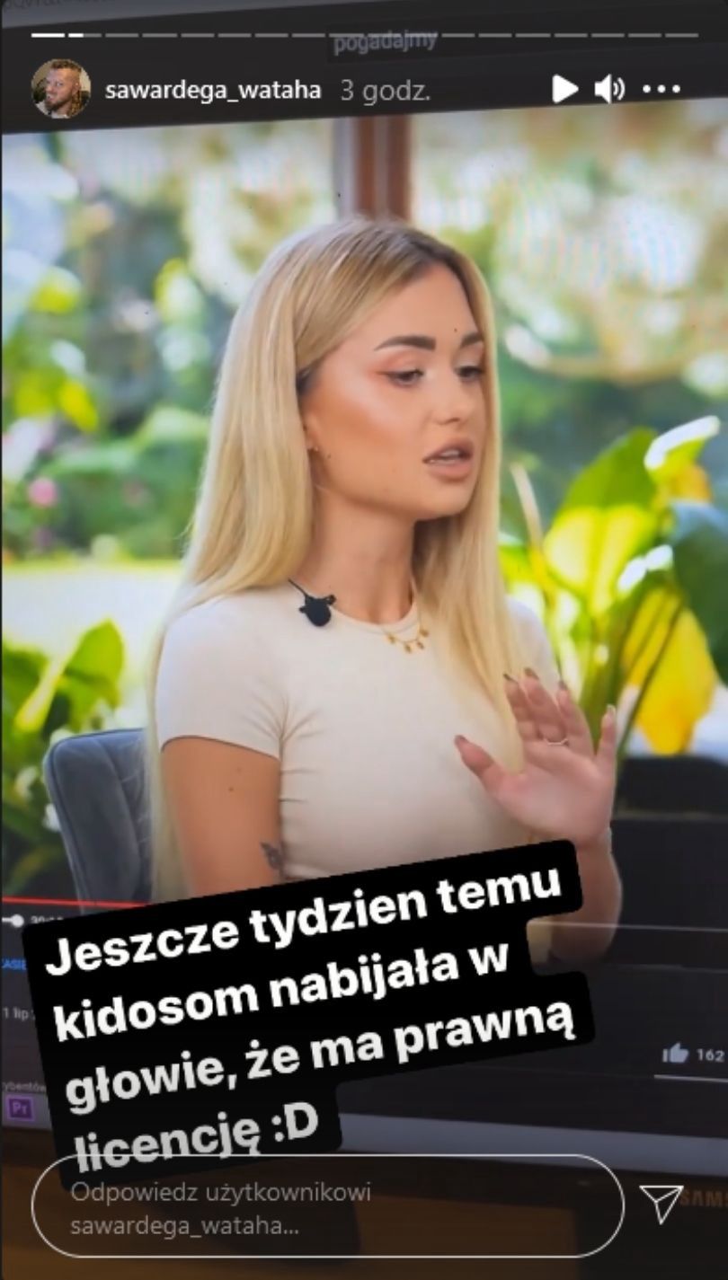 Wersow usunęła logo ze starych filmów. Sylwester Wardęga zabezpieczył dowody