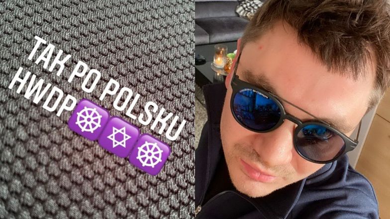 Daniel Martyniuk pomstuje na policję i chwali się mandatem