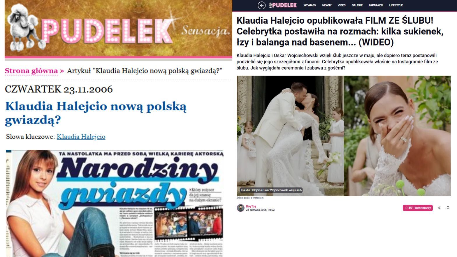 Klaudia Halejcio nową gwiazdą
