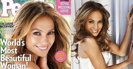Jennifer Lopez "NAJPIĘKNIEJSZĄ KOBIETĄ ŚWIATA"! (FOTO)