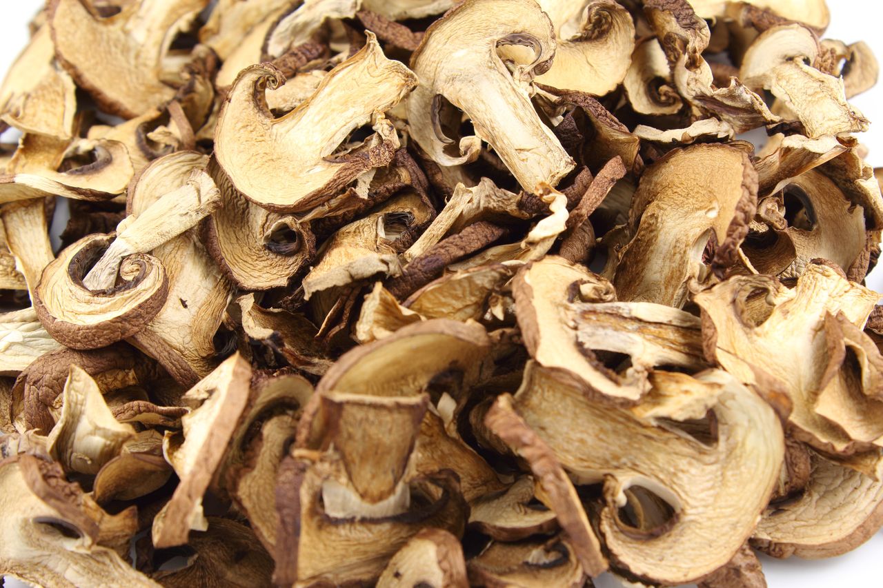 Dried mushrooms