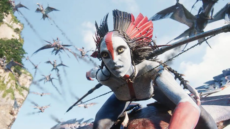 Kadr z filmu "Avatar: Ogień i popiół"