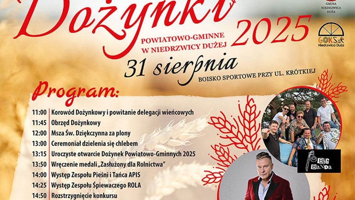 Dożynki w Niedrzwicy Dużej 2025