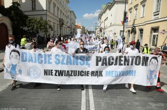 Protest medyków. Urządzą "białe miasteczko"
