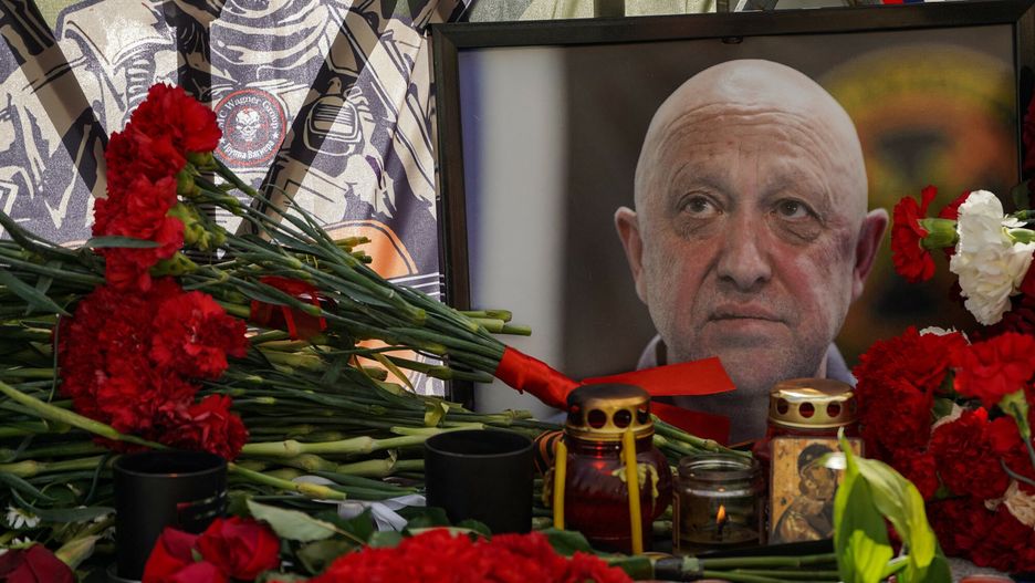 Temporary
MOSCOW, RUSSIA - AUGUST 25: People lay carnations to a memorial as they pay tribute to Yevgeny Prigozhin who died in a plane crash, in Moscow, Russia on August 25, 2023. Pelagiya Tihonova / Anadolu Agency/ABACAPRESS.COM
AA/ABACA