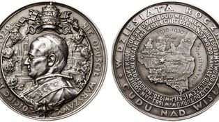Medal propagandowy "Cud nad Wisłą"