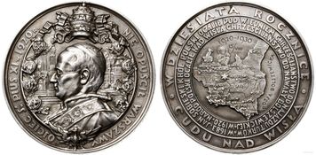 Medal propagandowy "Cud nad Wisłą"