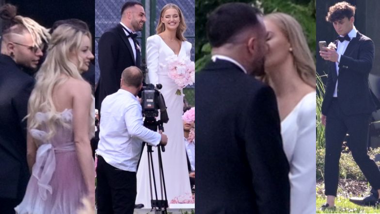 Ślub Karoliny Pisarek i Rogera Salli