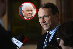"Wredna insynuacja". Sikorski odpowiada Kaczyńskiemu