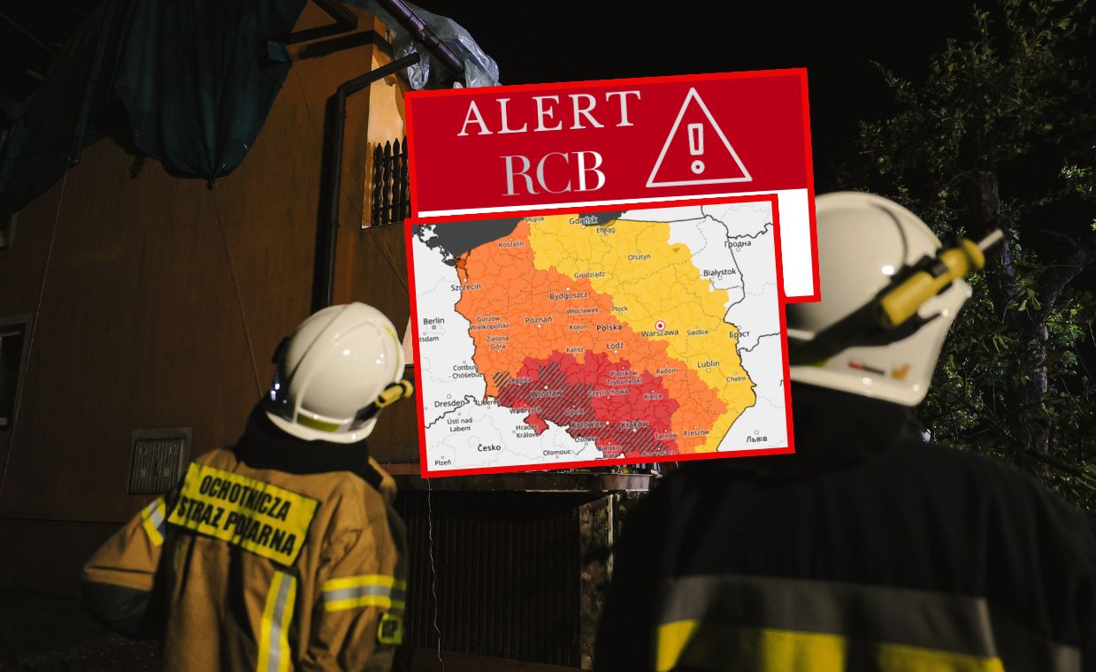 "Czerwony" alert IMGW. Nadciąga pogodowy armagedon