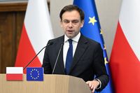 Minister finansów i gospodarki Andrzej Domański 