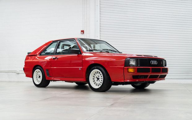 Wystawione na sprzedaż Audi Sport Quattro przejechało dotychczas ok. 56 tys. km.