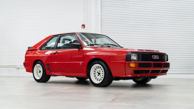 Wystawione na sprzedaż Audi Sport Quattro przejechało dotychczas ok. 56 tys. km.