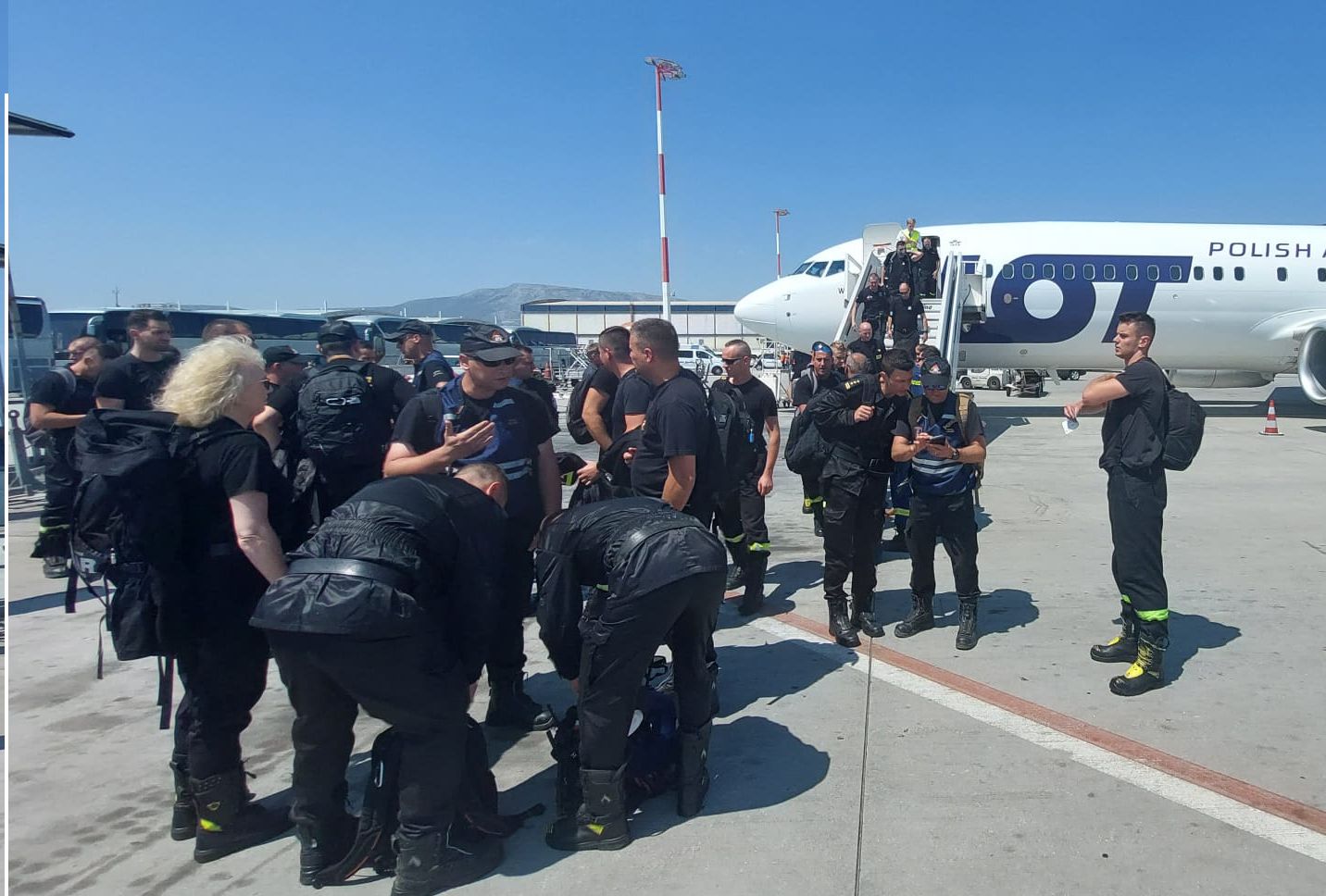 Dramat w Grecji. Polska wysłała na pomoc do Aten 143 strażaków