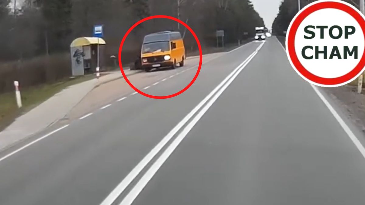 Zauważył minikampera. "Kara ich nie ominie".