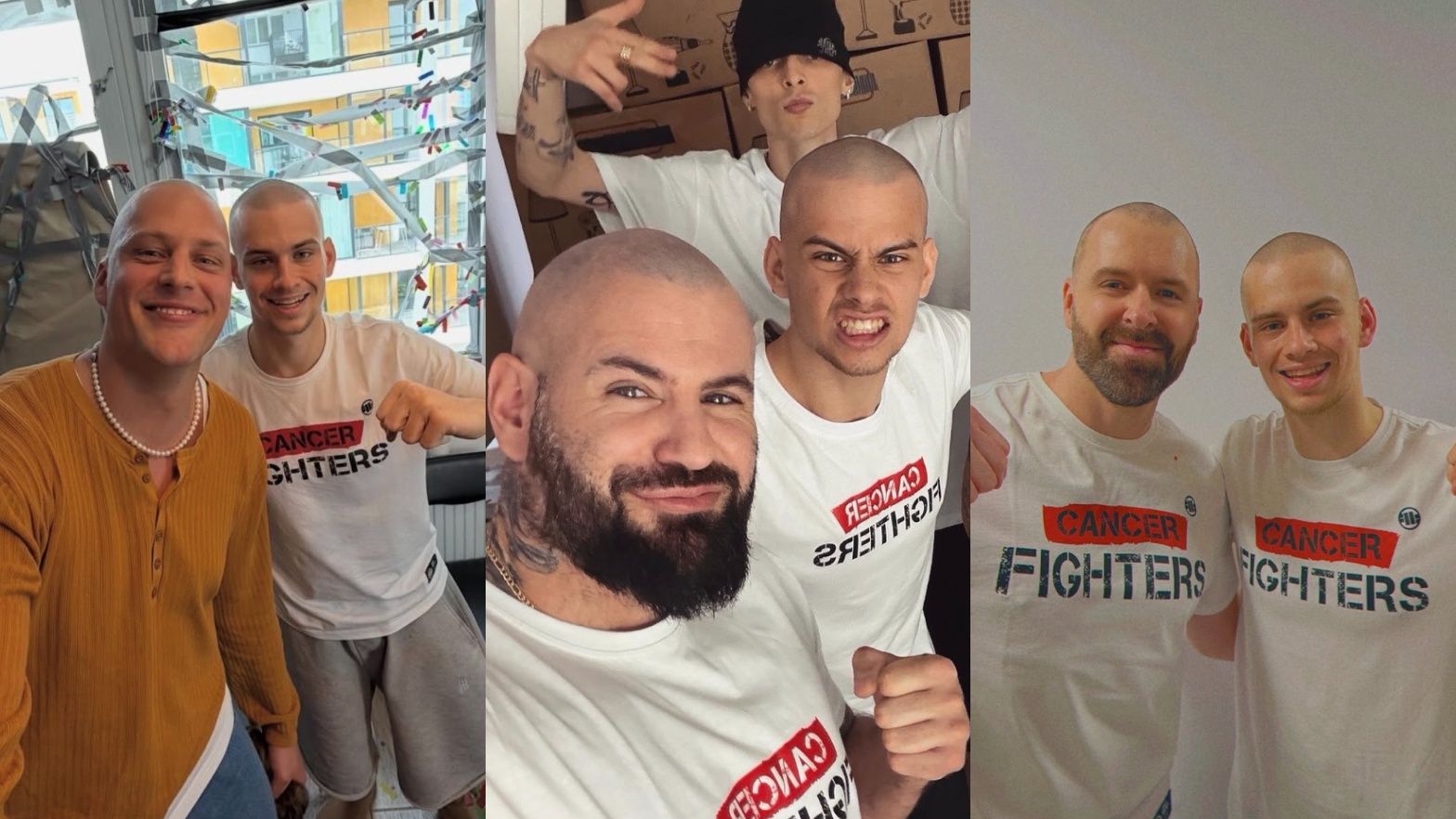 Gwiazdy, które zgoliły włosy podczas transmisji