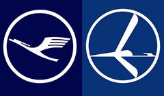 PLL LOT chcą zablokować nowe logo Lufthansy jako zbyt podobne do ich logotypu