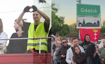 Łatwogang dotarł do Gdańska. Tak wyglądała jego meta