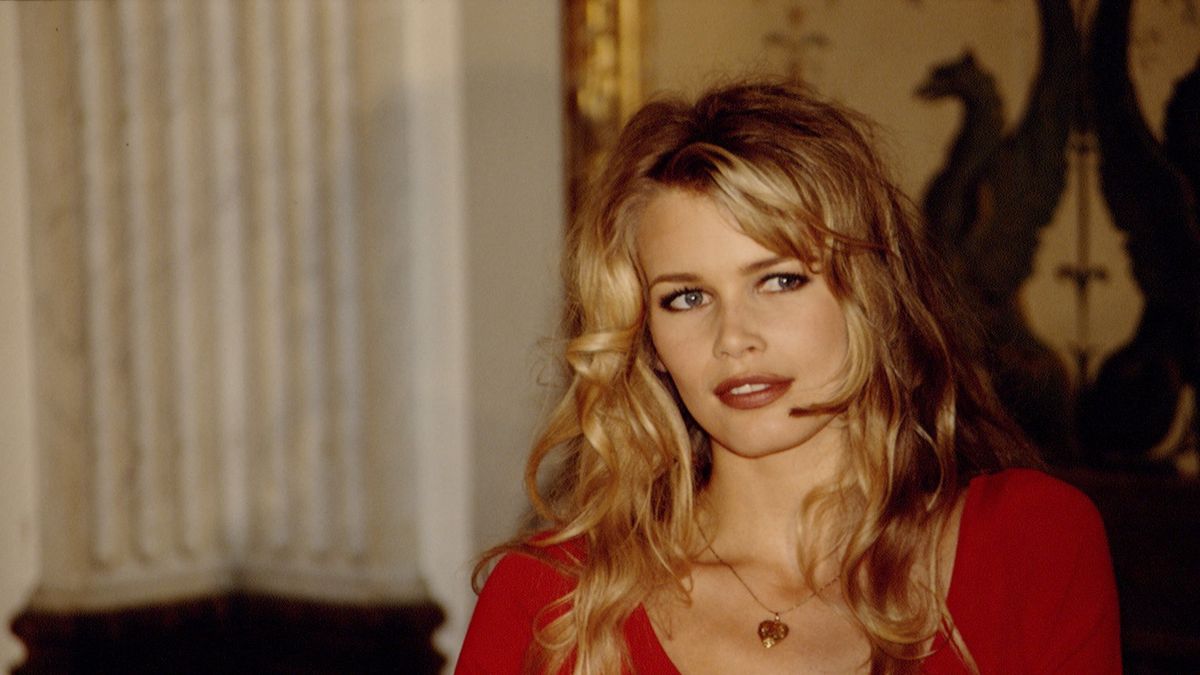 Claudia Schiffer zachwycała swoją urodą