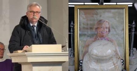 Wiceminister kultury wspomniał na pogrzebie o telefonie od męża Dykiel. "Informacja o tym, że Bożena umarła była piorunująca" (WIDEO)