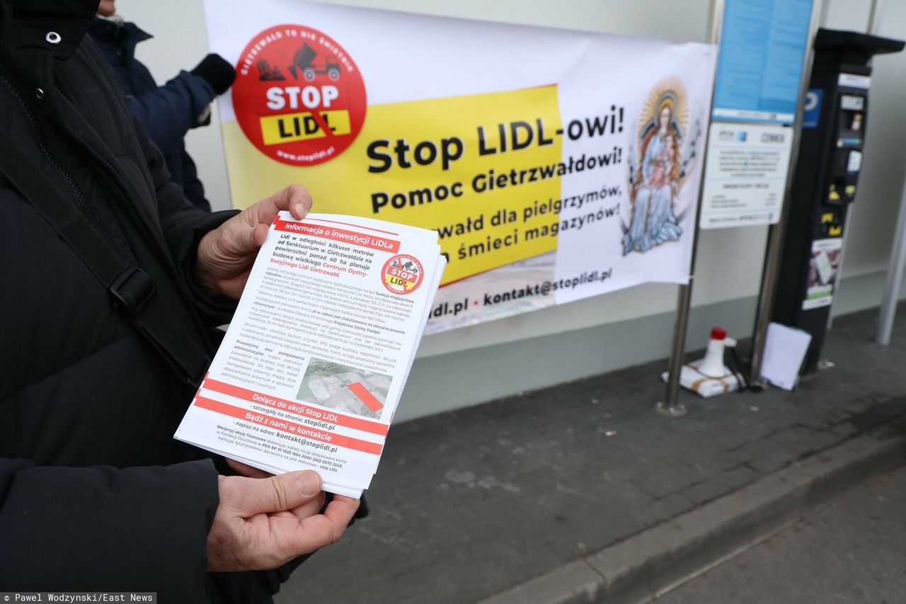 Koniec głośnego sporu? Nie będzie Lidla w Gietrzwałdzie