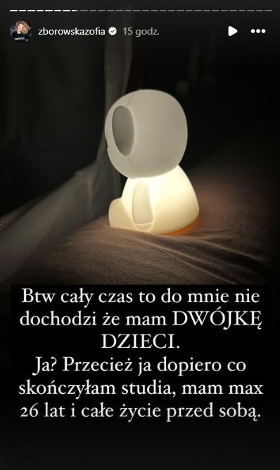 Zofia Zborowska urządziła instagramową sesję Q&A