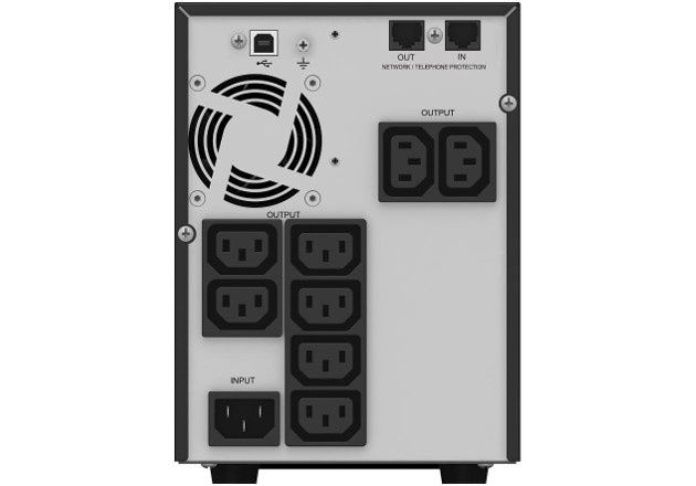 PowerWalker VI 1000 T/HID tył