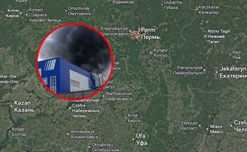 Ukraina uderzyła dronami w fabrykę silników rakietowych. Wybuchł pożar