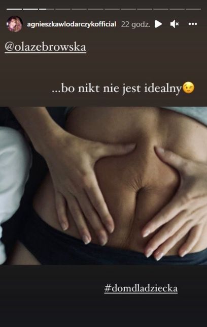 Agnieszka Włodarczyk pokazała brzuch po ciąży
