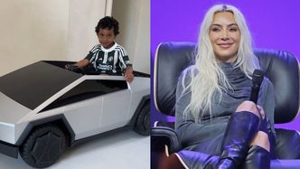 Najmłodszy syn Kim Kardashian skończył 5 lat. Babcia sprezentowała mu kosmiczny SAMOCHÓD (ZDJĘCIA)