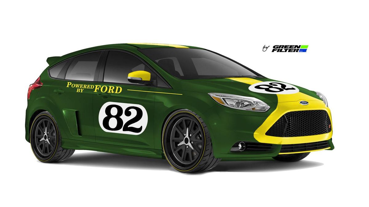 Green Filter USA Ford Focus ST