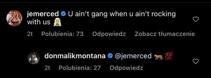 Jessica Mercedes PRZERYWA MILCZENIE w sprawie Malika Montany