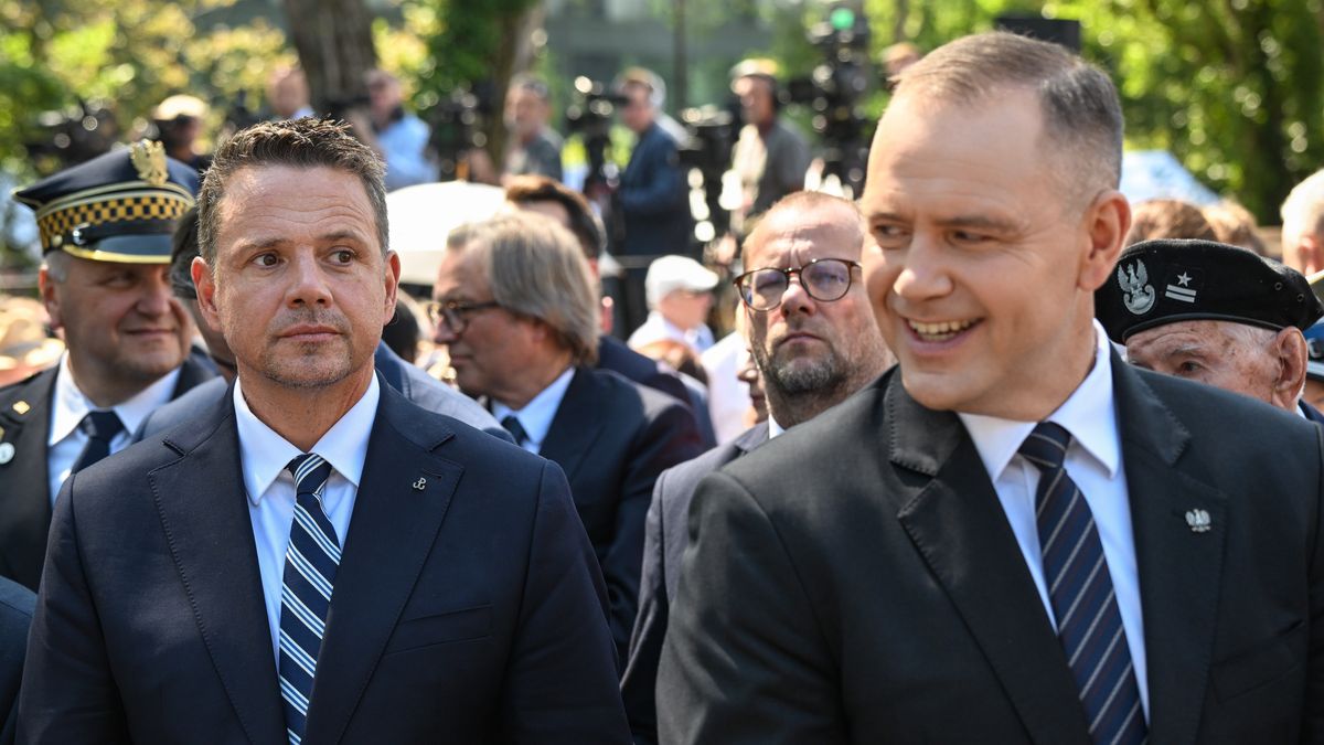 Rafał Trzaskowski i Karol Nawrocki