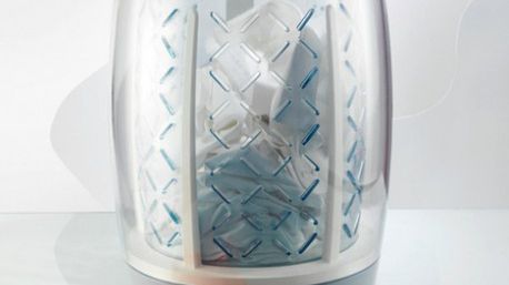 Kosz na ubrania będący suszarką i pralką 1