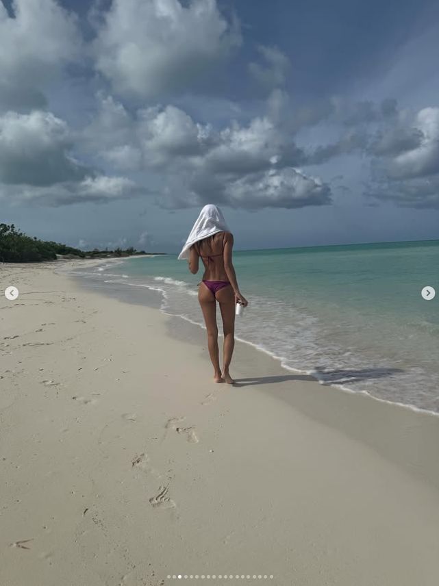 Irina Shayk chwali się sylwetką